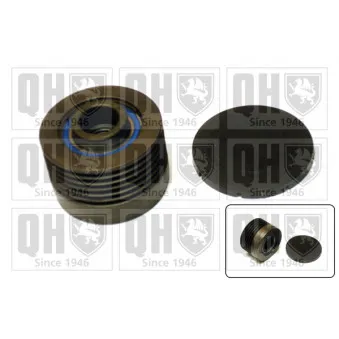 Poulie roue libre, alternateur QUINTON HAZELL QTR104