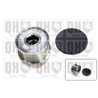 Poulie roue libre, alternateur QUINTON HAZELL QTR105