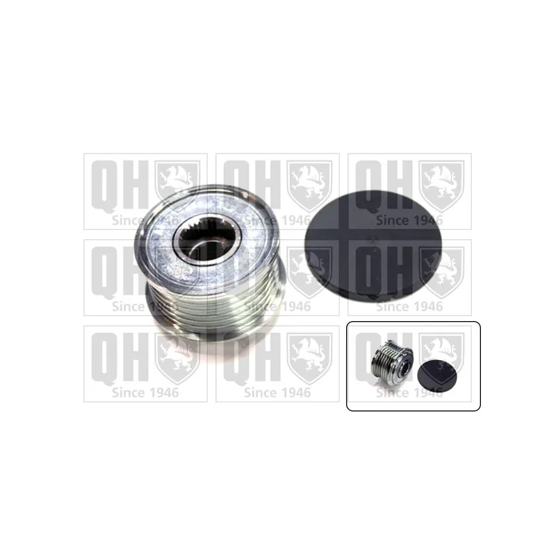 Poulie roue libre, alternateur QUINTON HAZELL QTR105