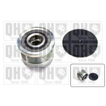 Poulie roue libre, alternateur QUINTON HAZELL QTR106