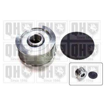 Poulie roue libre, alternateur QUINTON HAZELL QTR107