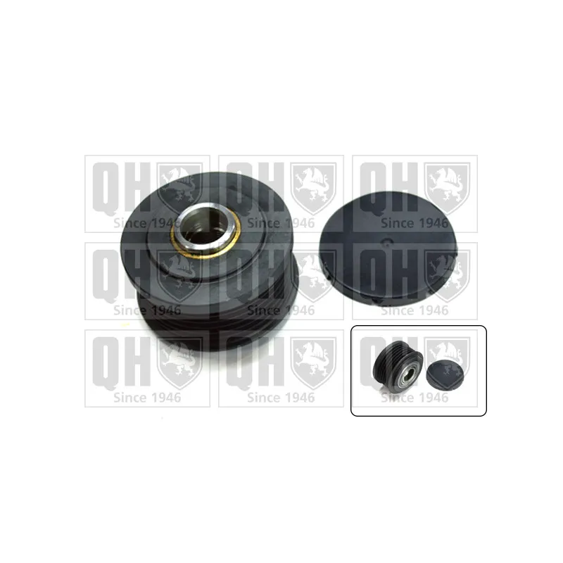 Poulie roue libre, alternateur QUINTON HAZELL QTR110