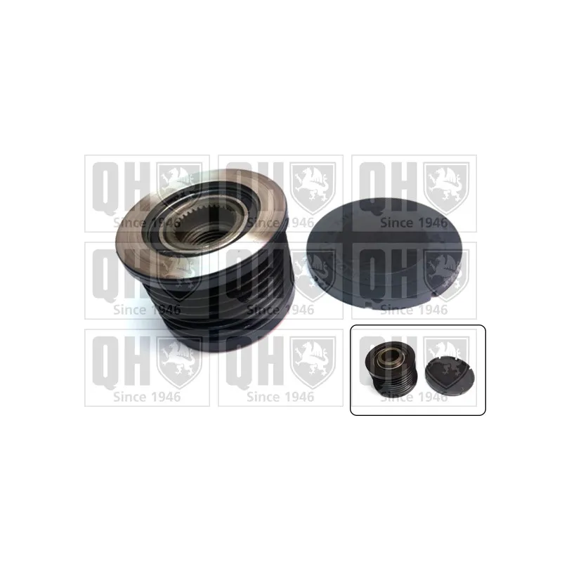 Poulie roue libre, alternateur QUINTON HAZELL QTR111