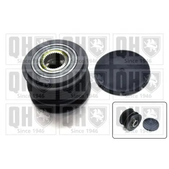 Poulie roue libre, alternateur QUINTON HAZELL QTR112