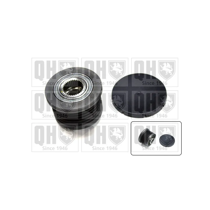 Poulie roue libre, alternateur QUINTON HAZELL QTR113