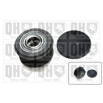 Poulie roue libre, alternateur QUINTON HAZELL QTR114