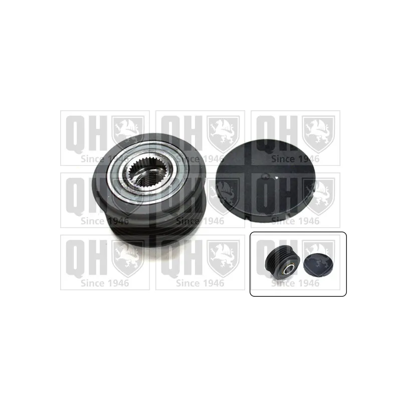 Poulie roue libre, alternateur QUINTON HAZELL QTR114