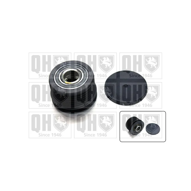 Poulie roue libre, alternateur QUINTON HAZELL QTR119