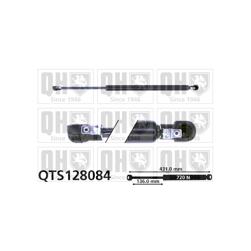 Vérin de hayon, de coffre QUINTON HAZELL QTS128084
