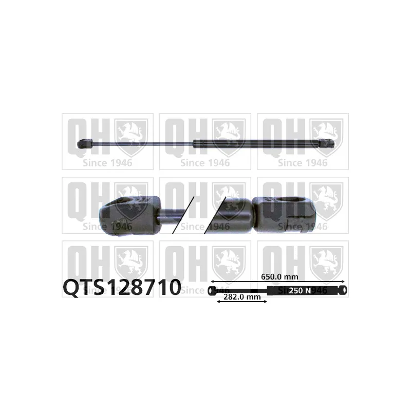 Vérin, capot-moteur QUINTON HAZELL QTS128710