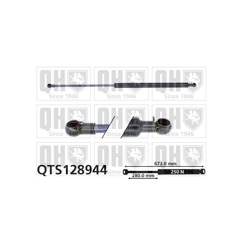 Vérin, capot-moteur QUINTON HAZELL QTS128944