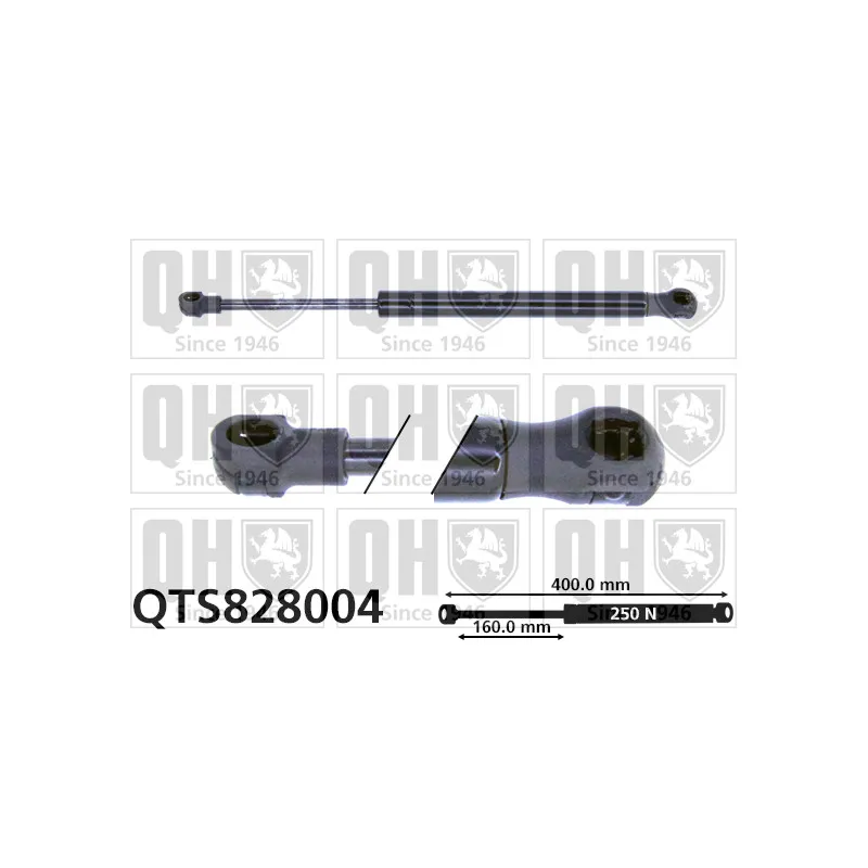 Vérin, capot-moteur QUINTON HAZELL QTS828004