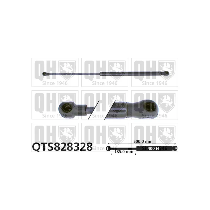 Vérin de hayon, de coffre QUINTON HAZELL QTS828328