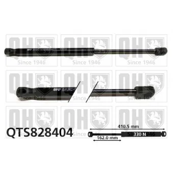 Vérin, capot-moteur QUINTON HAZELL QTS828404