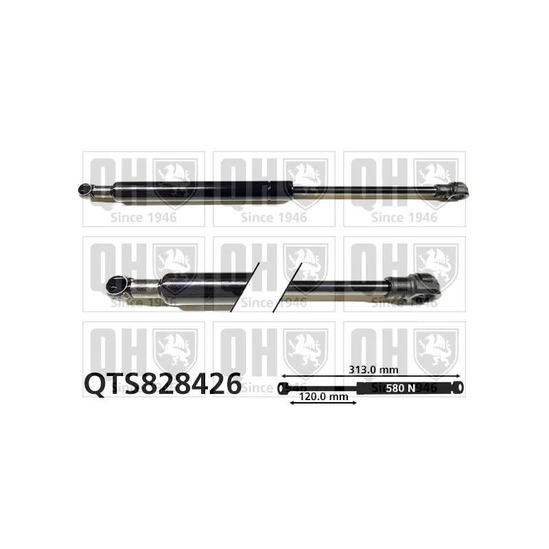 Vérin, capot-moteur QUINTON HAZELL QTS828426