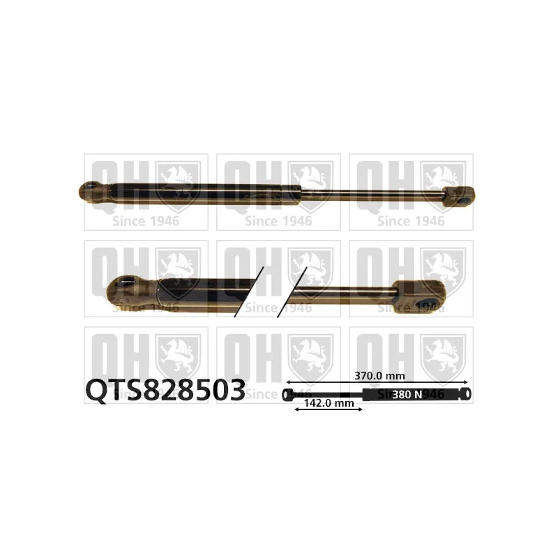 Vérin, capot-moteur QUINTON HAZELL QTS828503