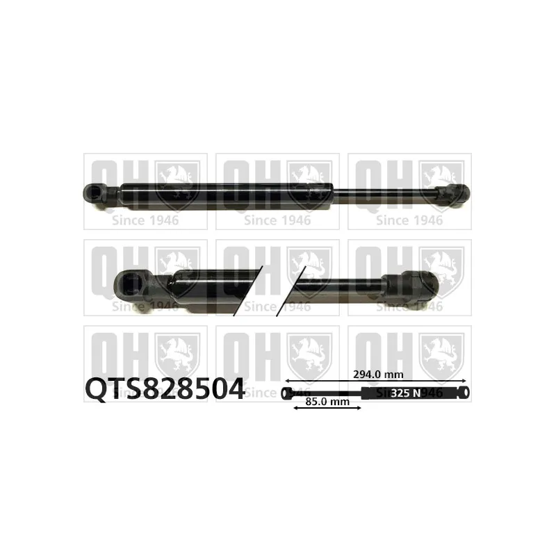 Vérin, capot-moteur QUINTON HAZELL QTS828504