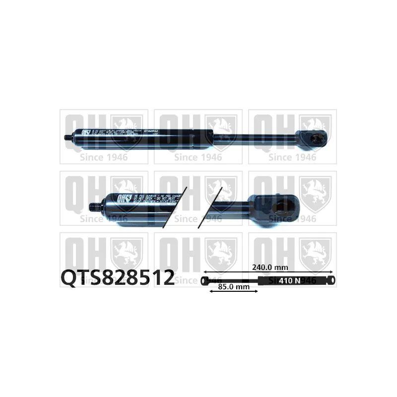 Vérin, capot-moteur QUINTON HAZELL QTS828512