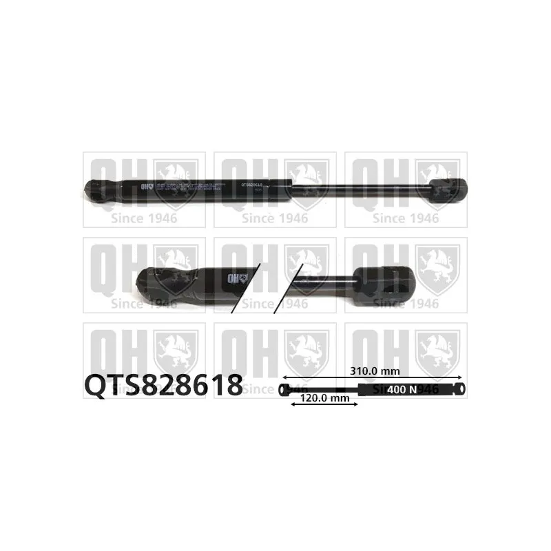 Vérin, capot-moteur QUINTON HAZELL QTS828618