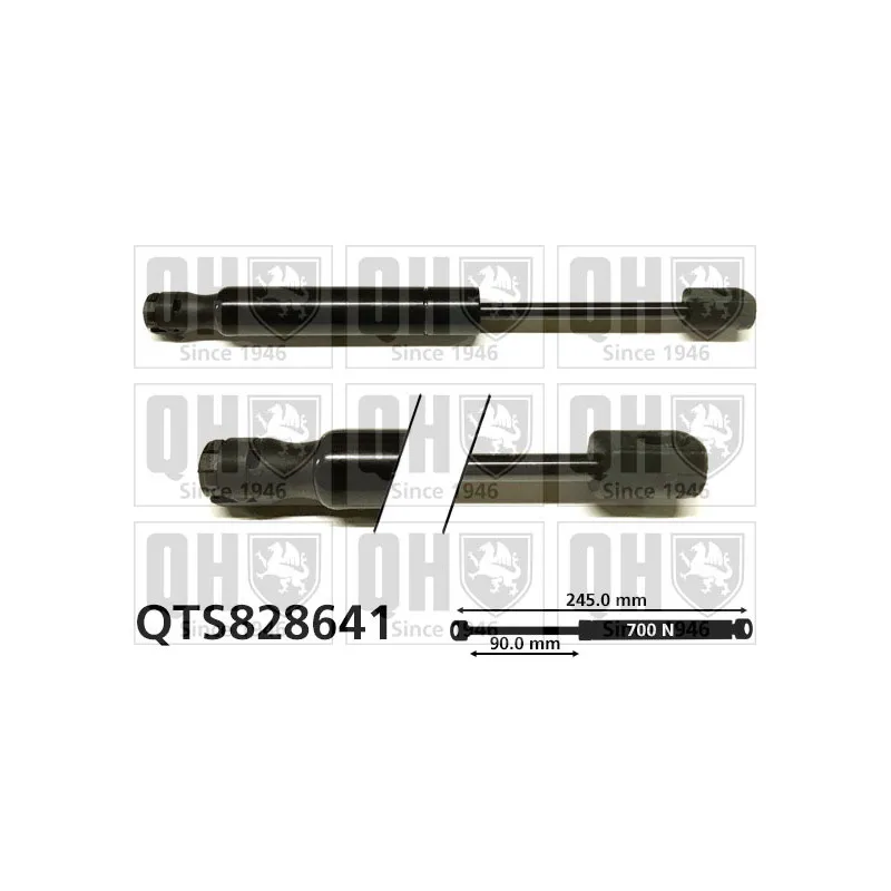 Vérin, capote QUINTON HAZELL QTS828641