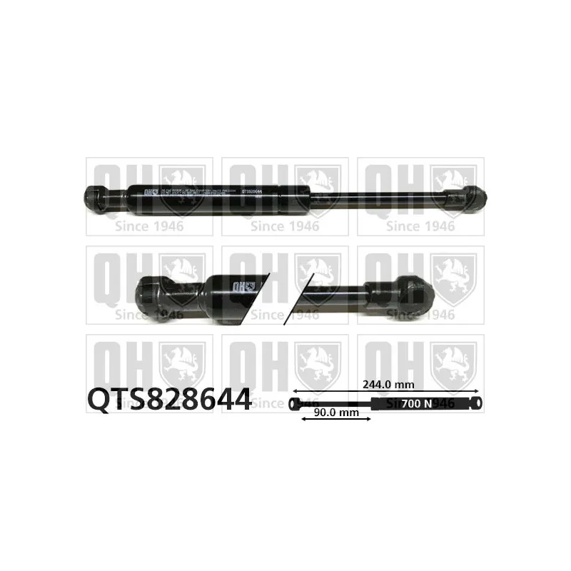 Vérin, capot-moteur QUINTON HAZELL QTS828644