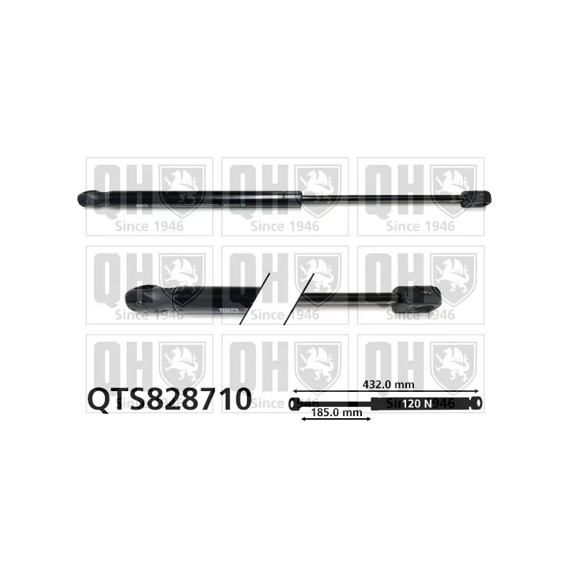 Vérin, capote QUINTON HAZELL QTS828710