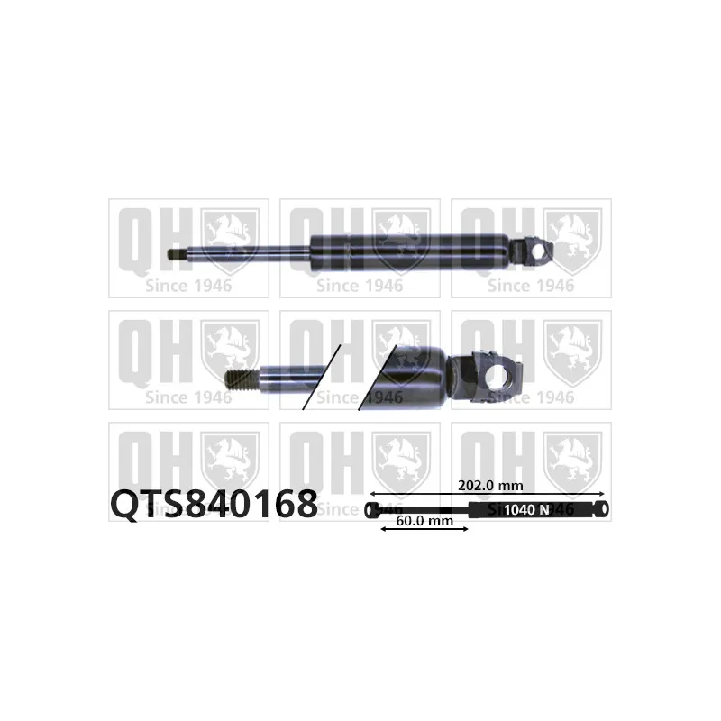 Vérin, capot-moteur QUINTON HAZELL QTS840168