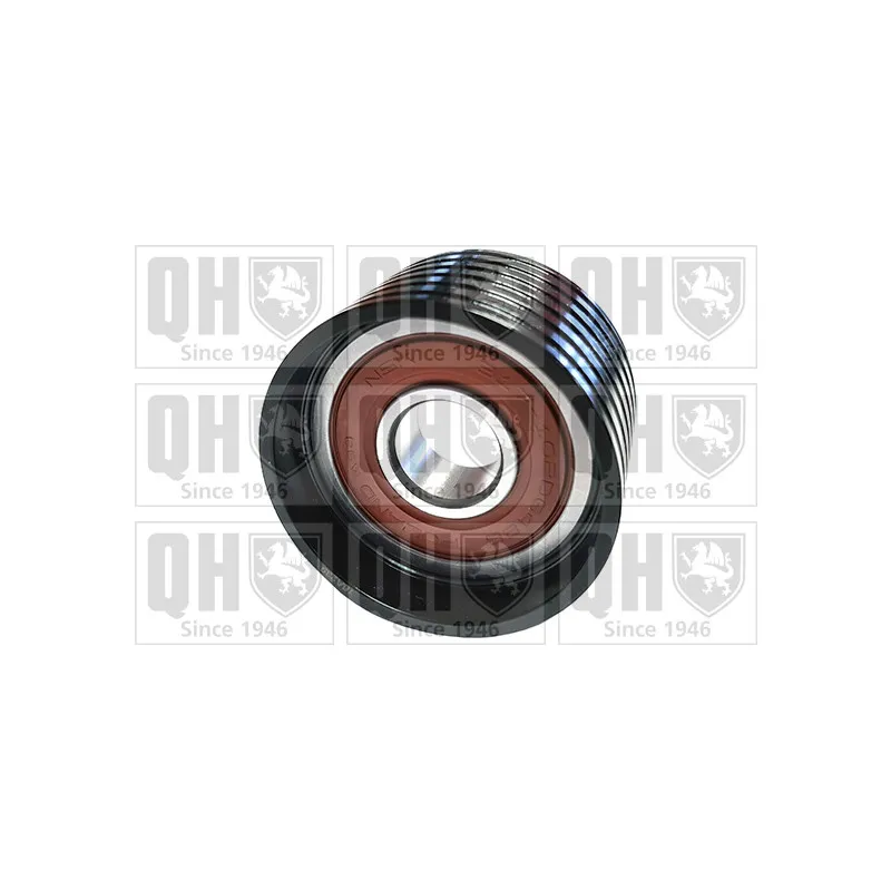 Poulie renvoi/transmission, courroie de distribution QUINTON HAZELL QTT1043