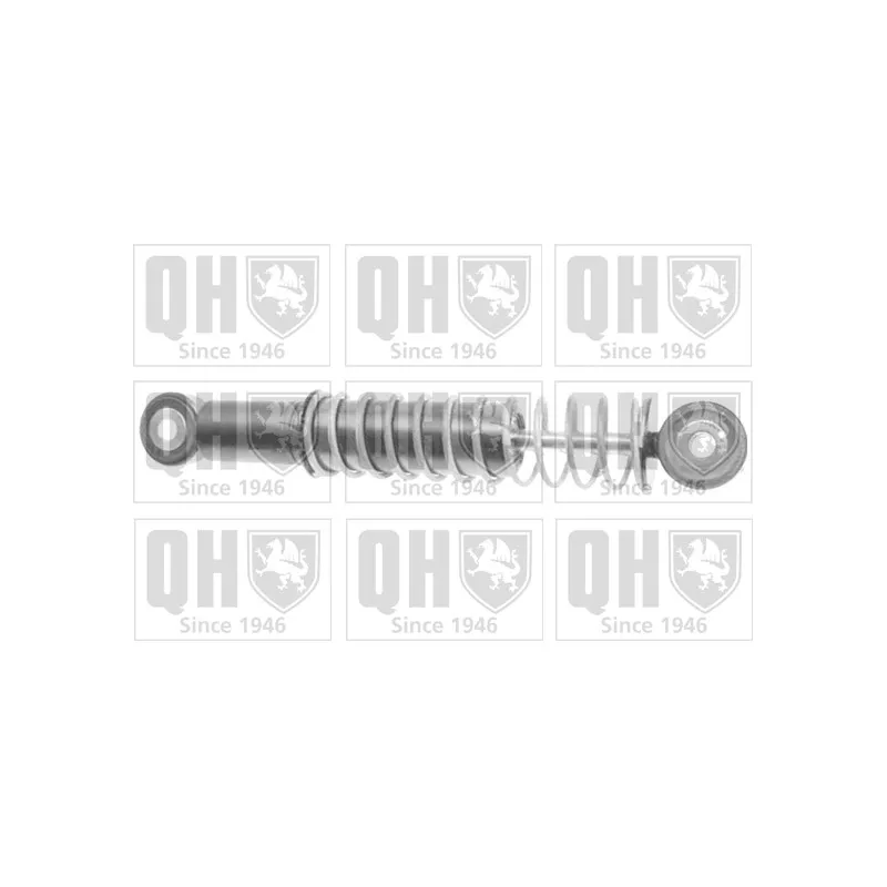 Amortisseur de vibrations, courroie de distribution QUINTON HAZELL QTT1134