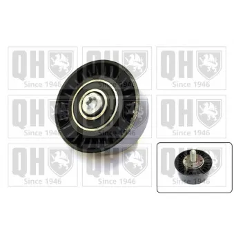 Poulie renvoi/transmission, courroie de distribution QUINTON HAZELL QTT1244