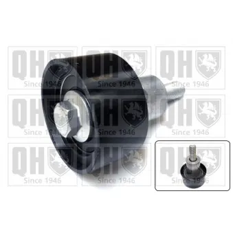 Poulie renvoi/transmission, courroie de distribution QUINTON HAZELL QTT1292