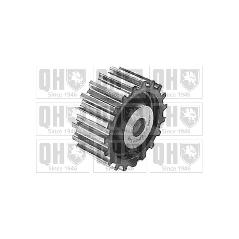 Poulie renvoi/transmission, courroie de distribution QUINTON HAZELL QTT153