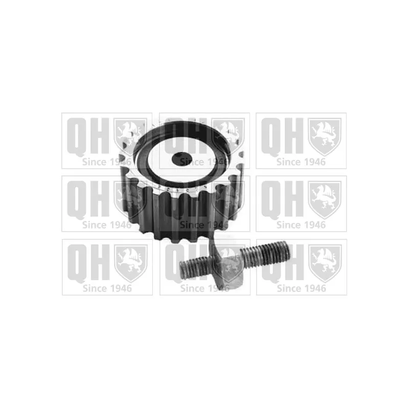 Poulie renvoi/transmission, courroie de distribution QUINTON HAZELL QTT431