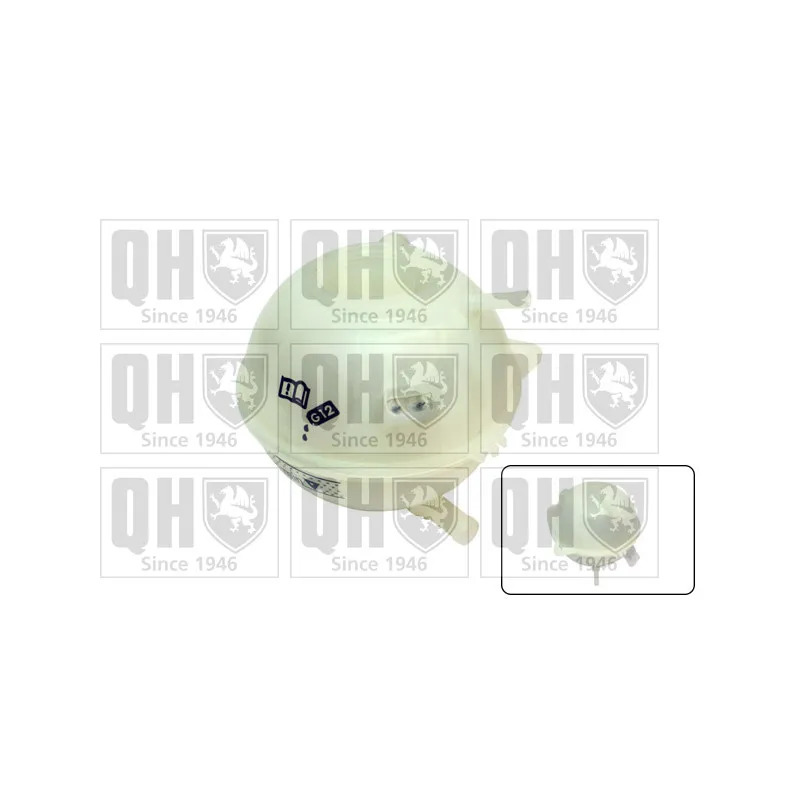 Vase d'expansion, liquide de refroidissement QUINTON HAZELL QVE542
