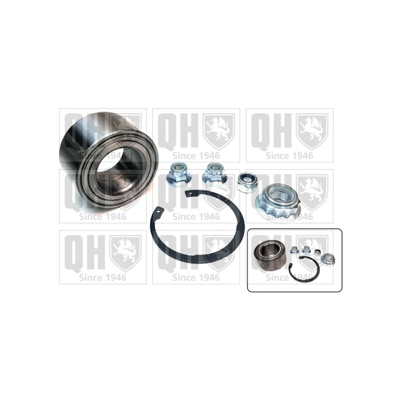 Roulement de roue avant QUINTON HAZELL QWB1089