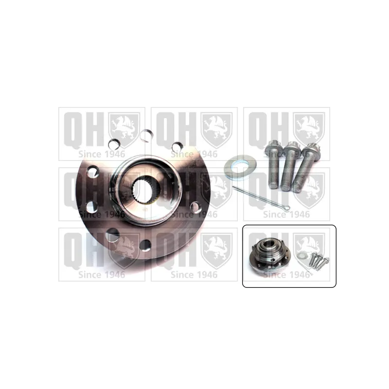 Roulement de roue avant QUINTON HAZELL QWB1117