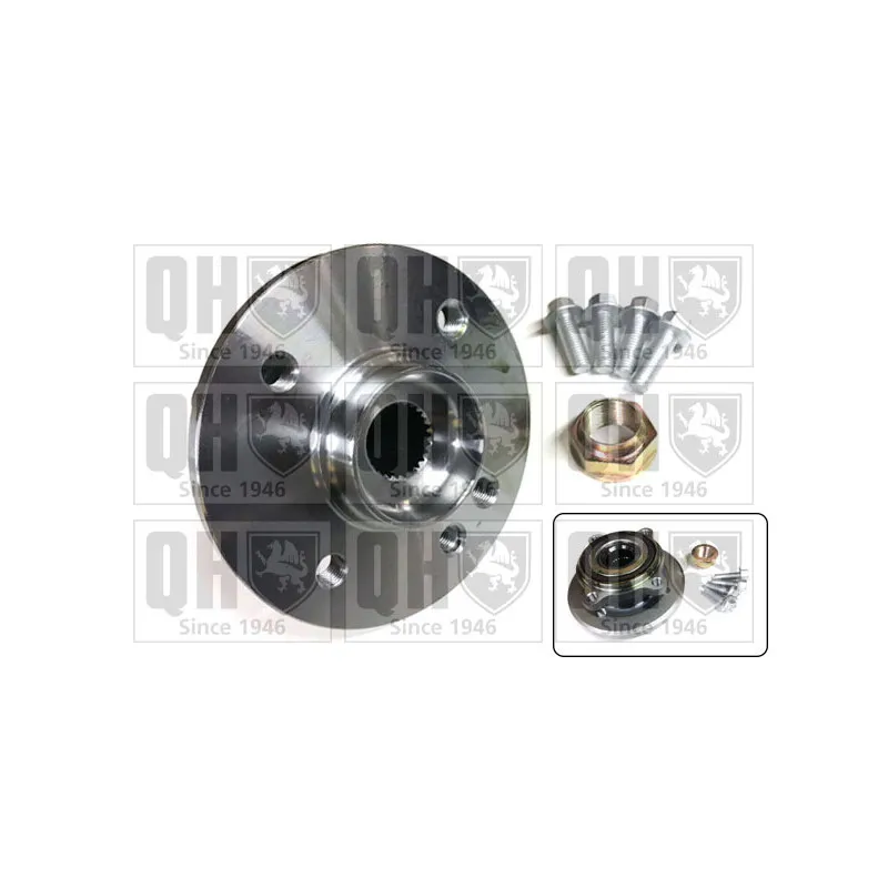 Roulement de roue avant QUINTON HAZELL QWB1268