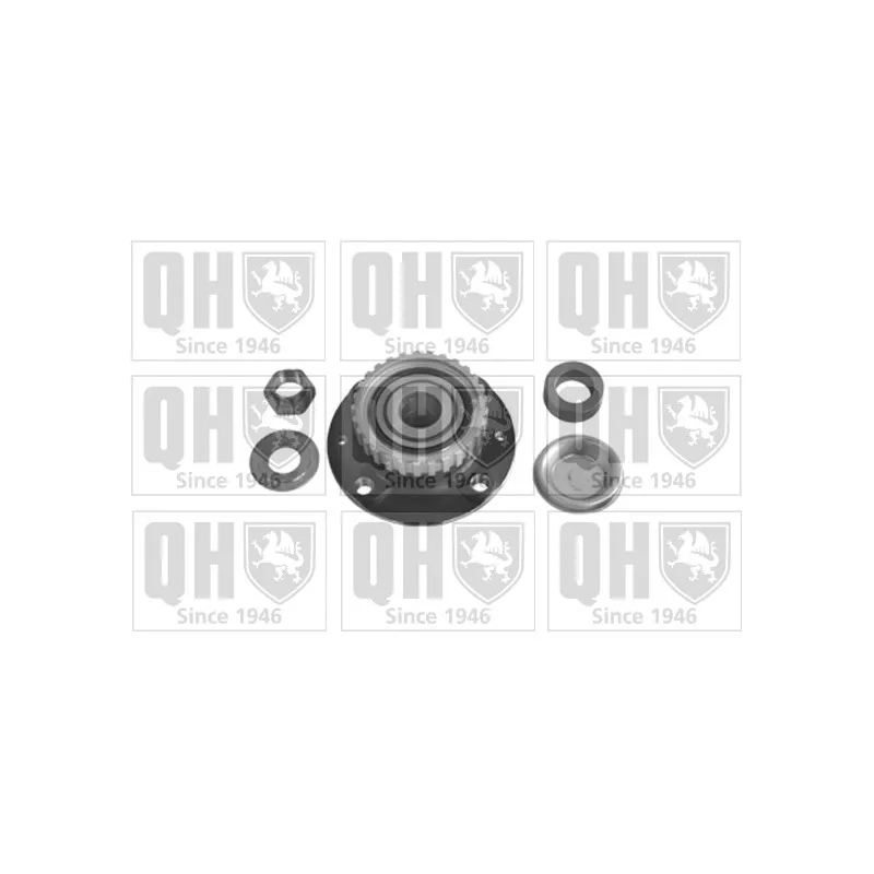 Roulement de roue arrière QUINTON HAZELL QWB1275