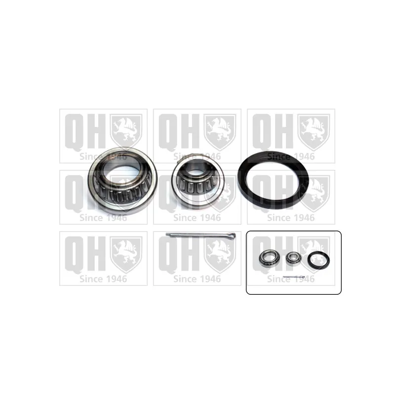 Roulement de roue avant QUINTON HAZELL QWB129C