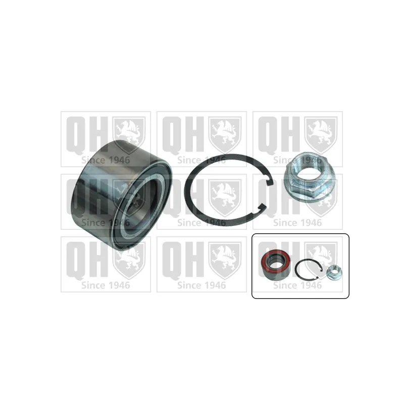 Roulement de roue avant QUINTON HAZELL QWB1406