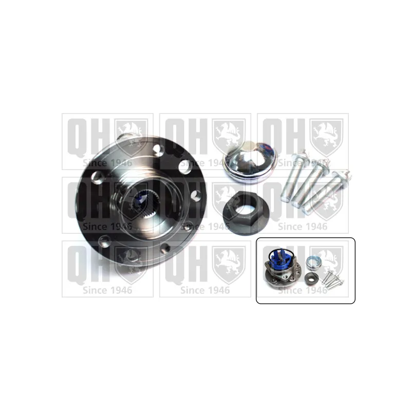 Roulement de roue avant QUINTON HAZELL QWB1476