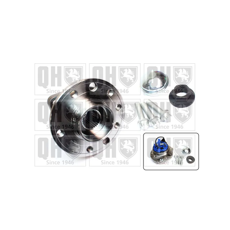 Roulement de roue avant QUINTON HAZELL QWB1489