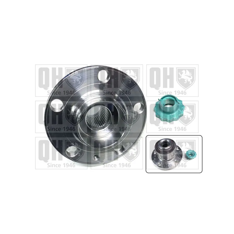 Roulement de roue avant QUINTON HAZELL QWB1490