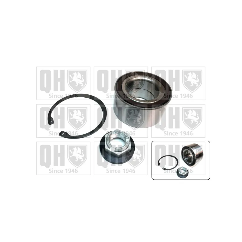Roulement de roue avant QUINTON HAZELL QWB1596