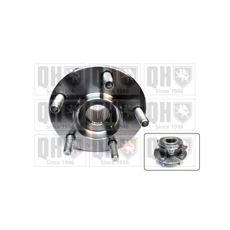 Roulement de roue avant QUINTON HAZELL QWB1612