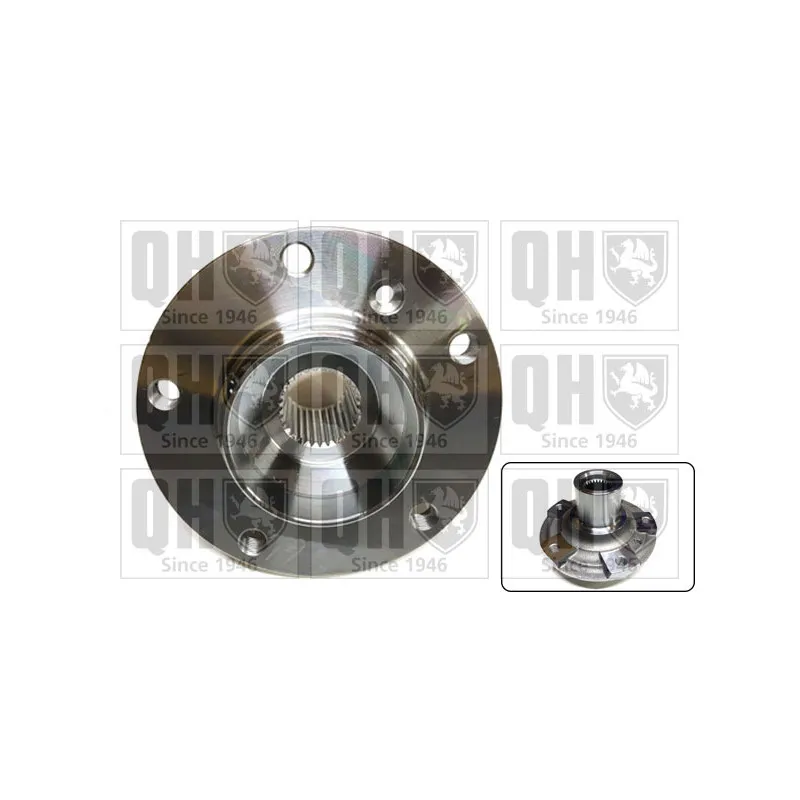 Moyeu de roue avant QUINTON HAZELL QWH189