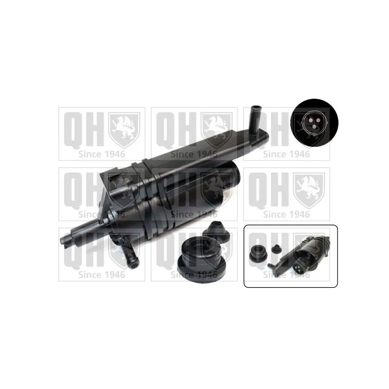 Pompe d'eau de nettoyage, nettoyage des vitres QUINTON HAZELL QWP072