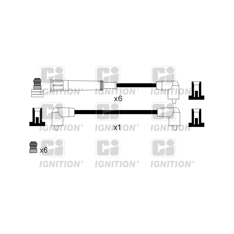 Kit de câbles d'allumage QUINTON HAZELL XC1038