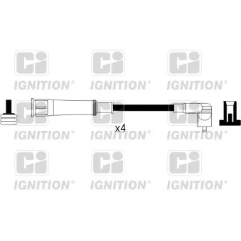 Kit de câbles d'allumage QUINTON HAZELL XC1039