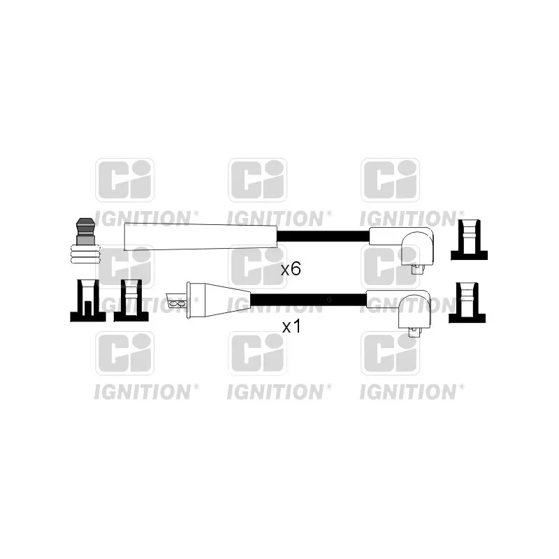 Kit de câbles d'allumage QUINTON HAZELL XC1041